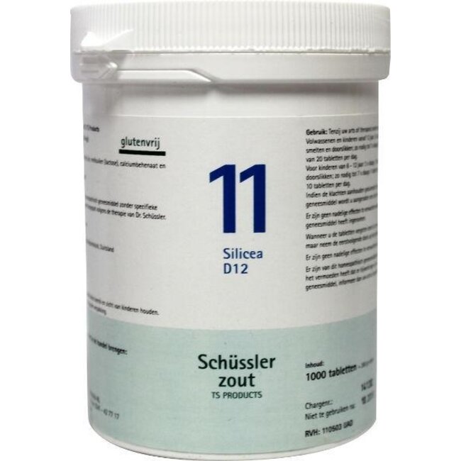 Silicea 11 D12 Schüßler 1000 Tabletten