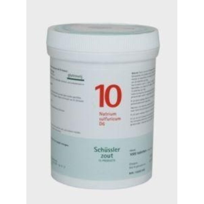 Pflüger Natrium sulfuricum 10 D6 Schussler 1000 Tabletten