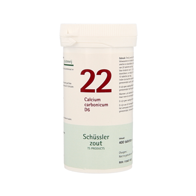 Calcium carbonicum 22 D6 Schüssler 400 comprimés