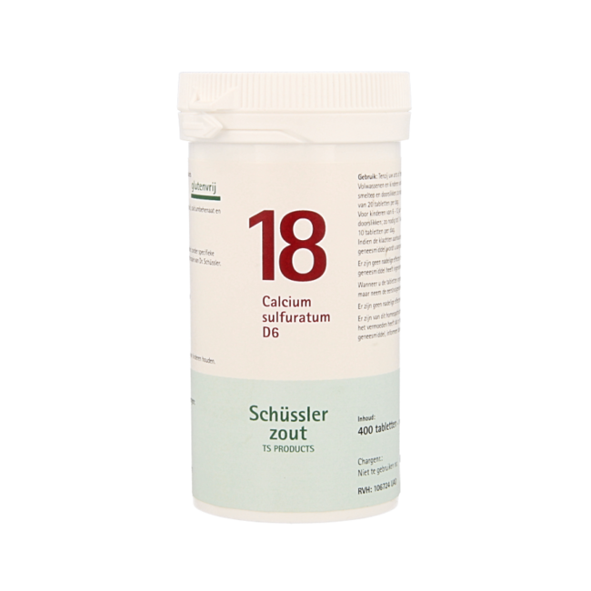 Calcium sulfuratum 18 D6 Schussler 400 Tabletten
