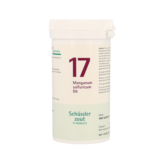 Manganum sulfuricum 17 D6 Schüßler 400 Tabletten