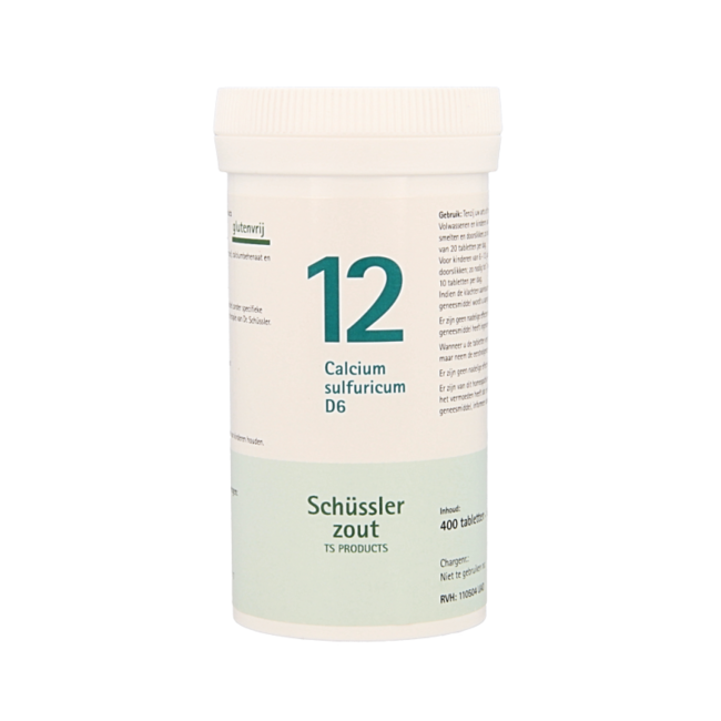 Pflüger Calcium sulfuricum 12 D6 Schussler 400 Tabletten