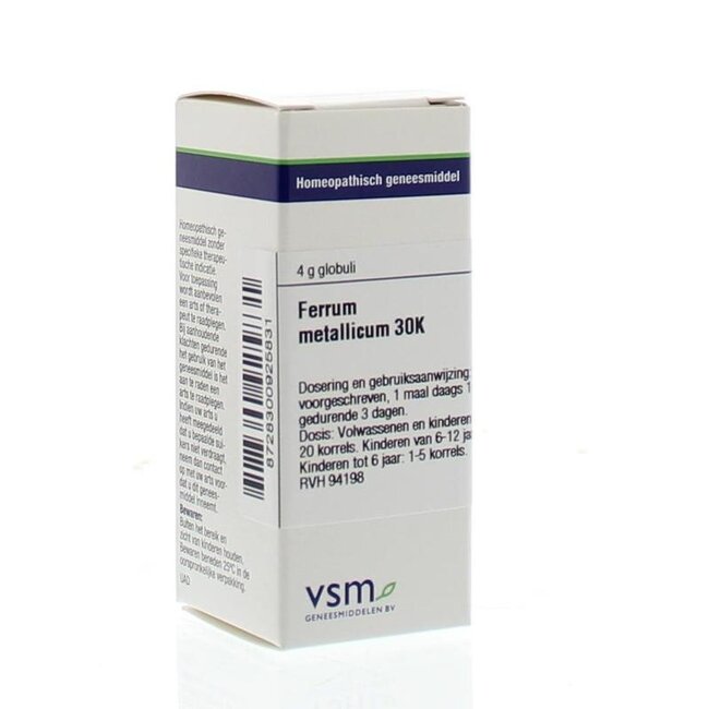 VSM Ferrum metallicum 30K 4g