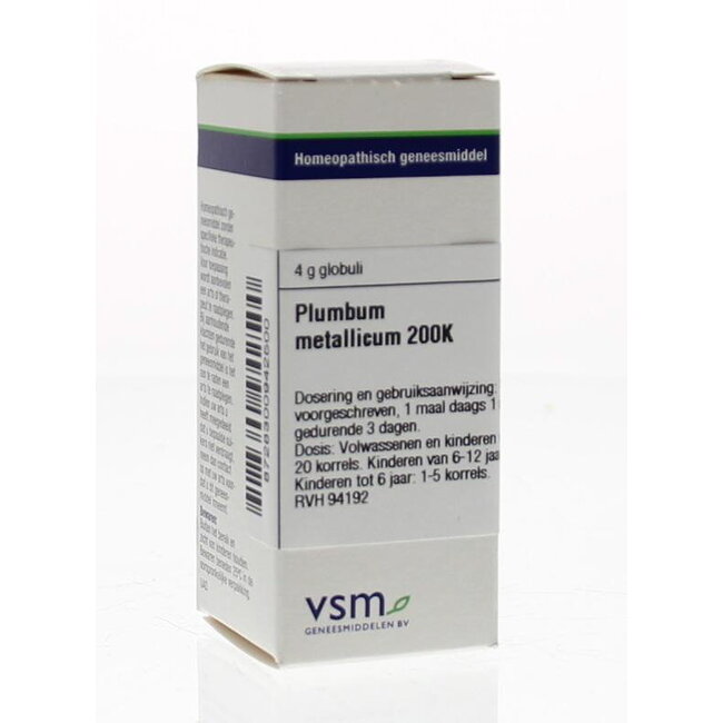 VSM Plumbum metallicum 200K 4 Gramm