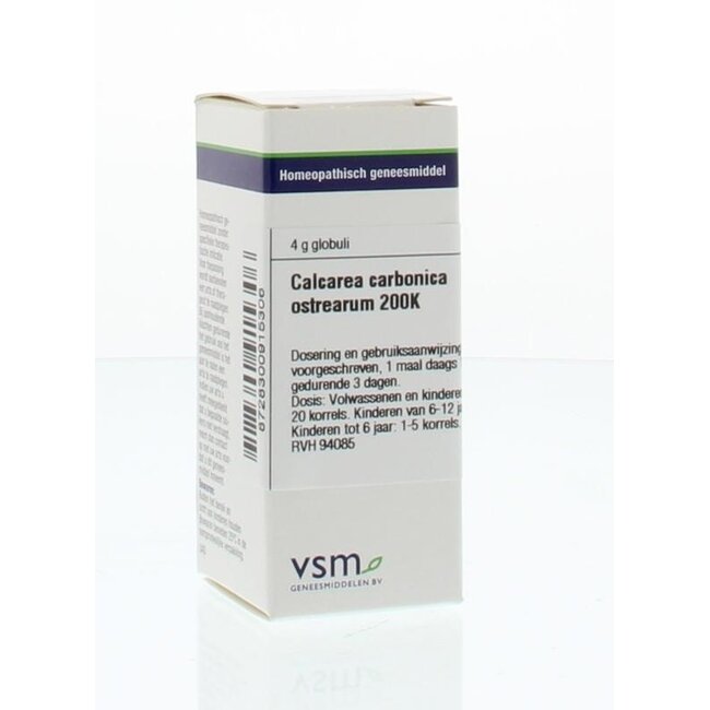 VSM Calcarea carbonica ostrearum 200K 4 gramos