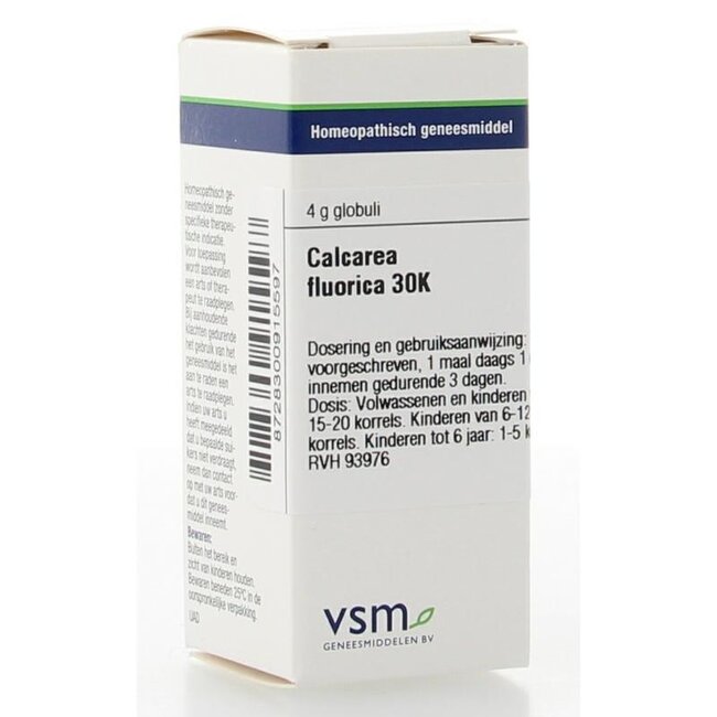 VSM Calcarea fluorica 30K 4 gramos