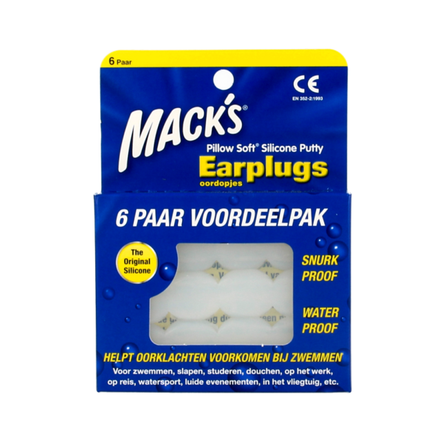 Earplugs 6 Paar