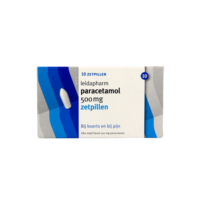 Leidapharm Paracetamol 500 mg 10 supositorios