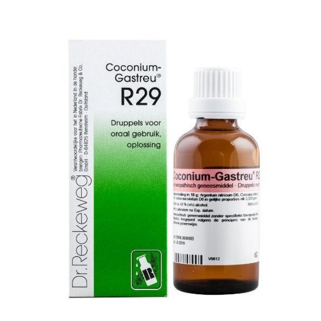 Reckeweg Coconium gastreu R29 50 Millilitri