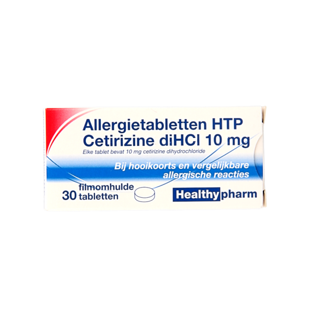 Cétirizine diHCl 10mg 30 Comprimés
