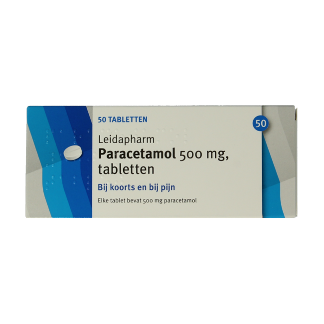 Paracetamol 500 mg, 50 tabletek