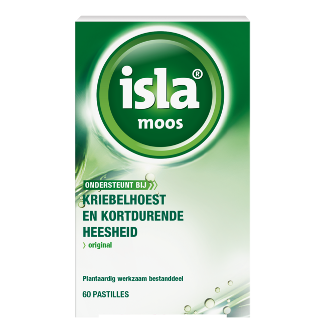 Isla Moos Throat Pastilles 60 Pastilles