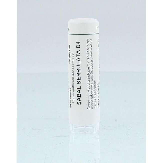 Homeoden Heel Sabal serrulata D4 6 Grams