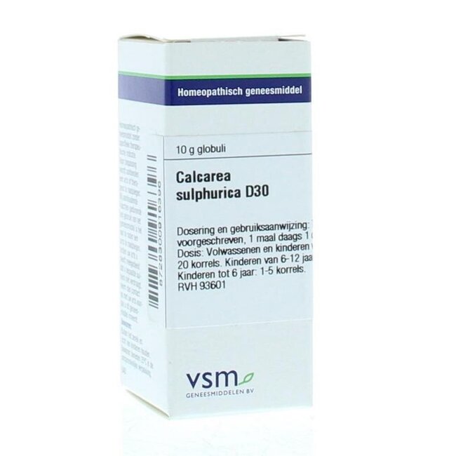 VSM Calcarea sulphurica D30 10 Grammi