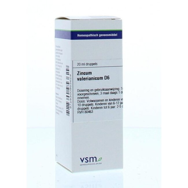 VSM Zincum valerianicum D6 20 ml