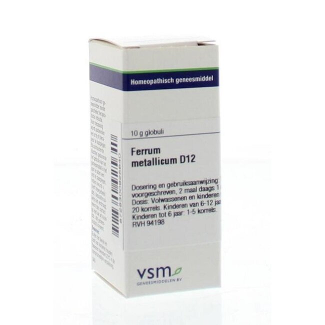 VSM Ferrum metallicum D12 10g