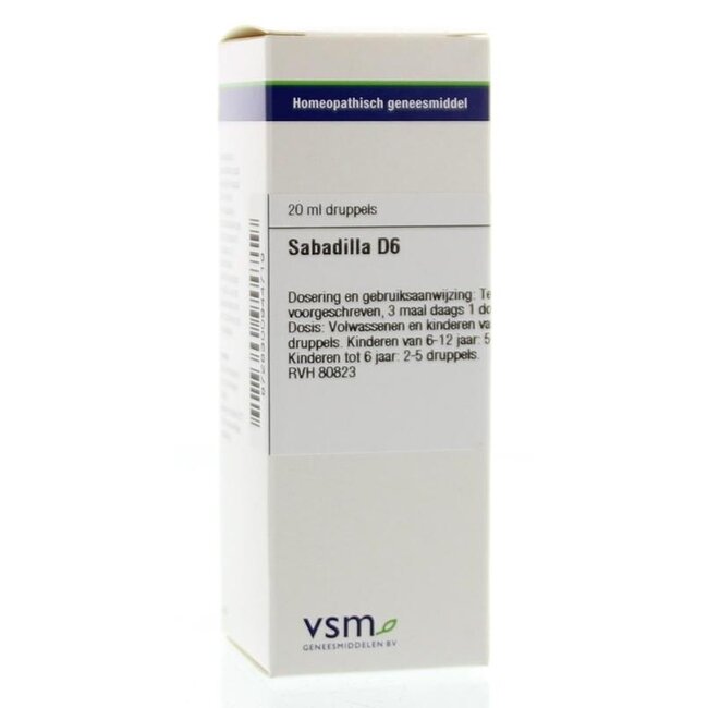 VSM Sabadilla D6 20 Mililitrów
