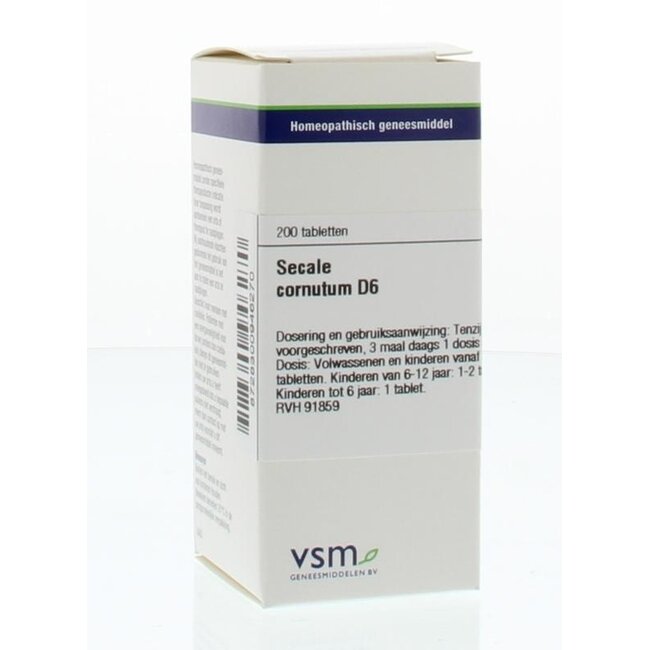 VSM Secale cornutum D6 200 tabletek