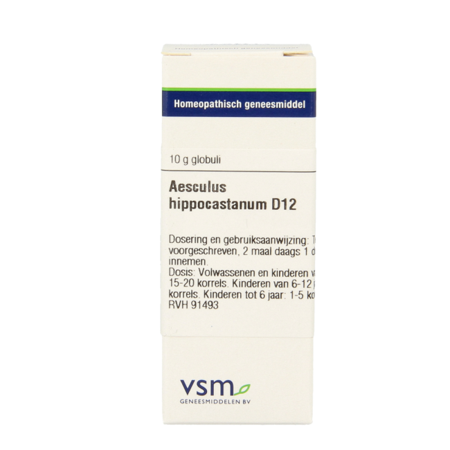 VSM Aesculus hippocastanum D12 10 Grammi