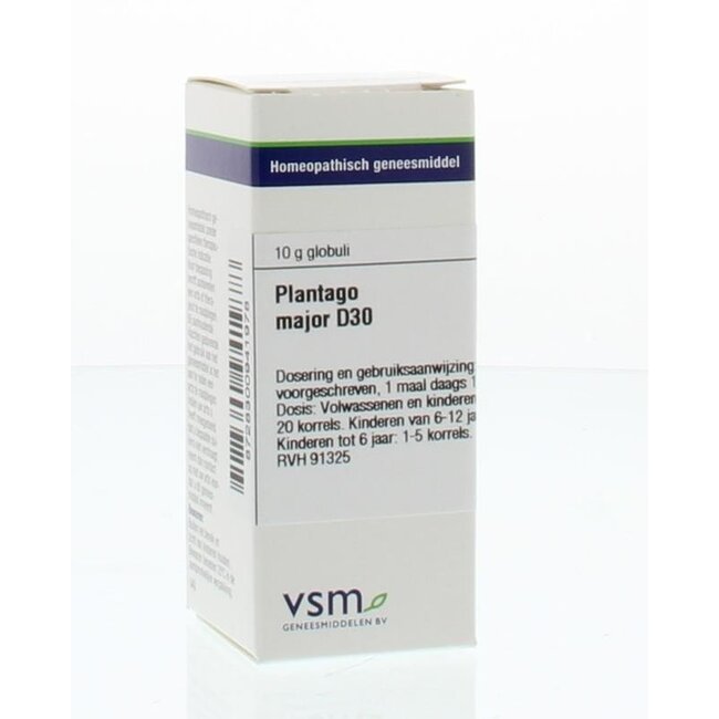 VSM Plantago major D30 10 Gramm