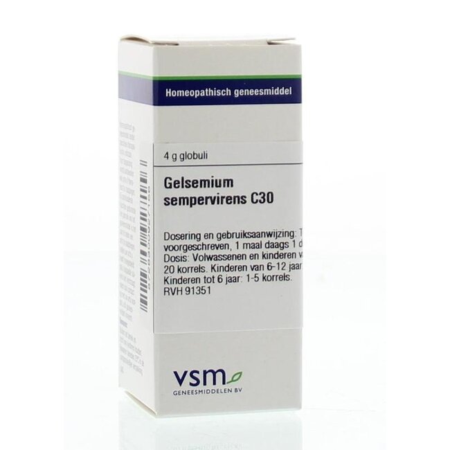 Gelsemium sempervirens C30 4 Grammes