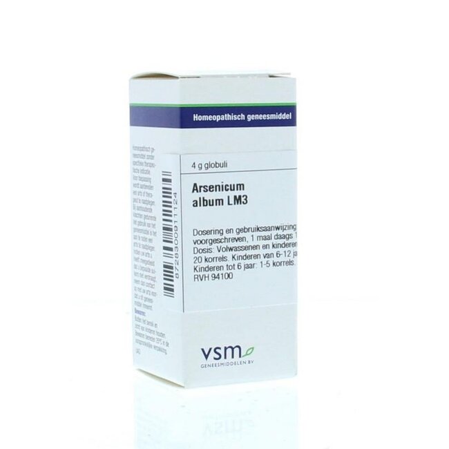 VSM Arsenicum album LM3 4 g