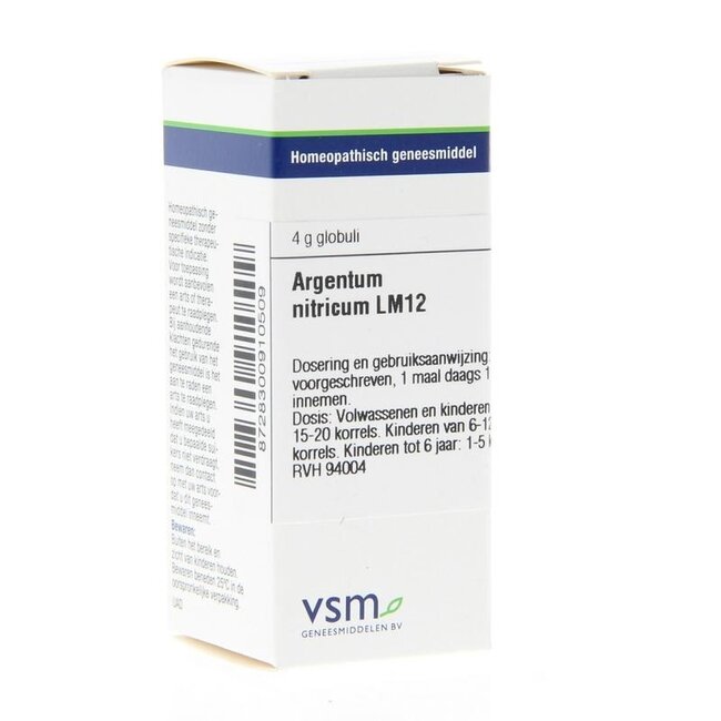 VSM Argentum nitricum LM12 4 grammes