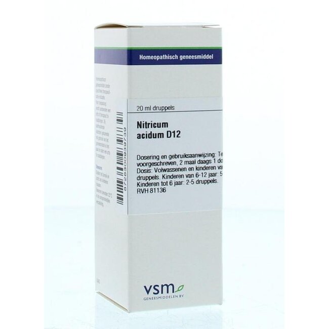 VSM Nitricum acidum D12 20 Milliliter