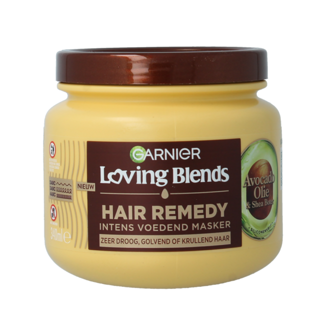 Maska Garnier Loving Blends Awokado i Karite 340 mililitrów