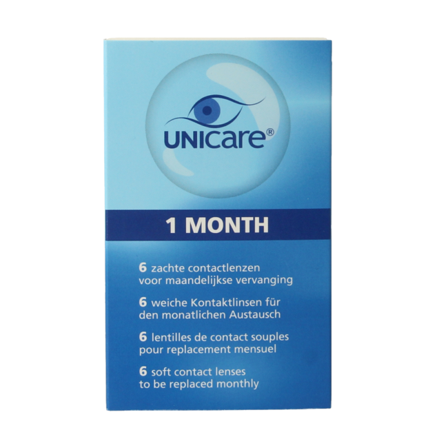Lenti a Contatto Mensili Unicare -2.50 (6 Pezzi)