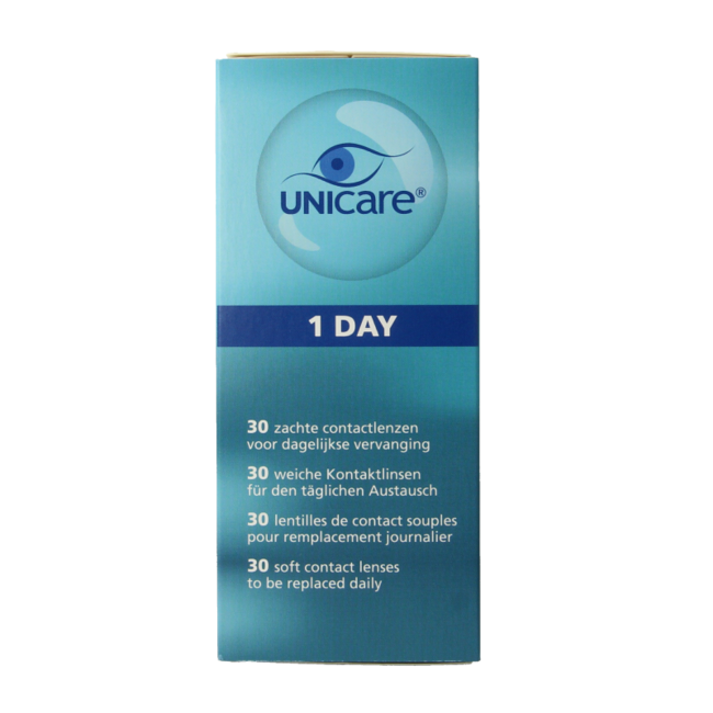 Unicare Tageslinsen -6.50, 30 Stück