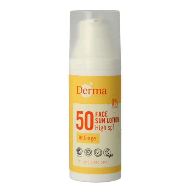 Derma Sun face lotion SPF50 50 Milliliter