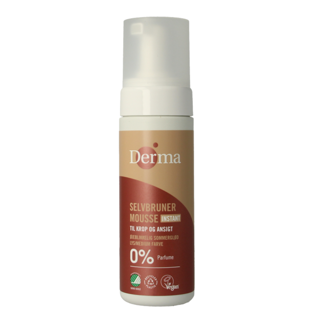 Derma Self Tanning Mousse Instant 150ml