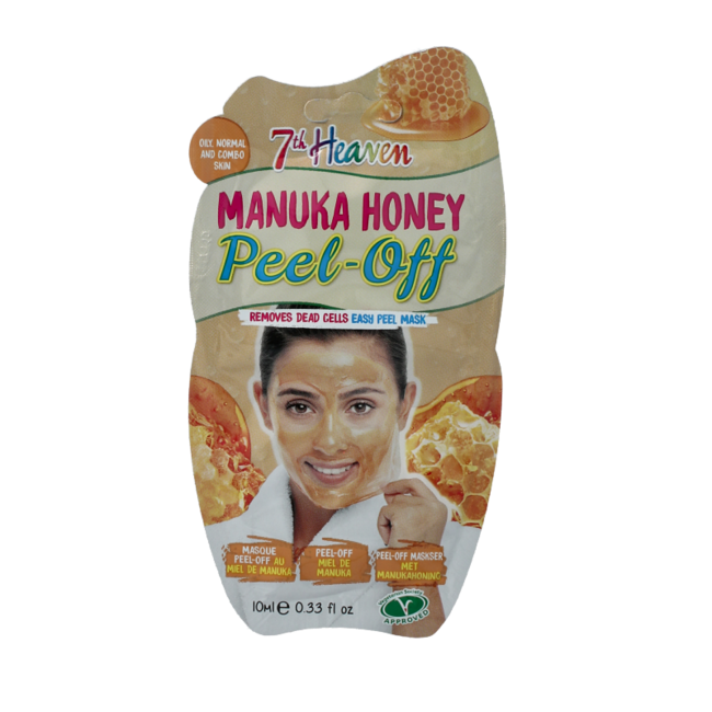 Maschera viso peel-off Montagne 7th Heaven al miele di Manuka 10 Millilitri