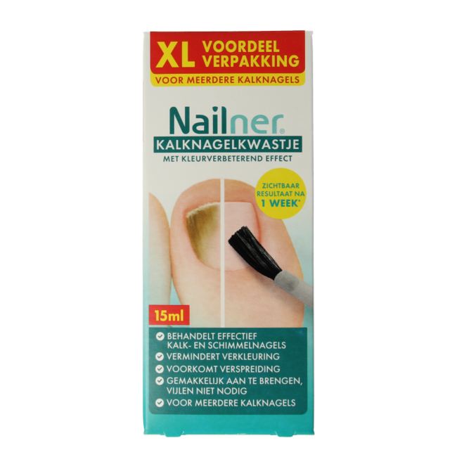 Nailner Nagelpilz Pinsel 2-in-1 XL 15 Milliliter