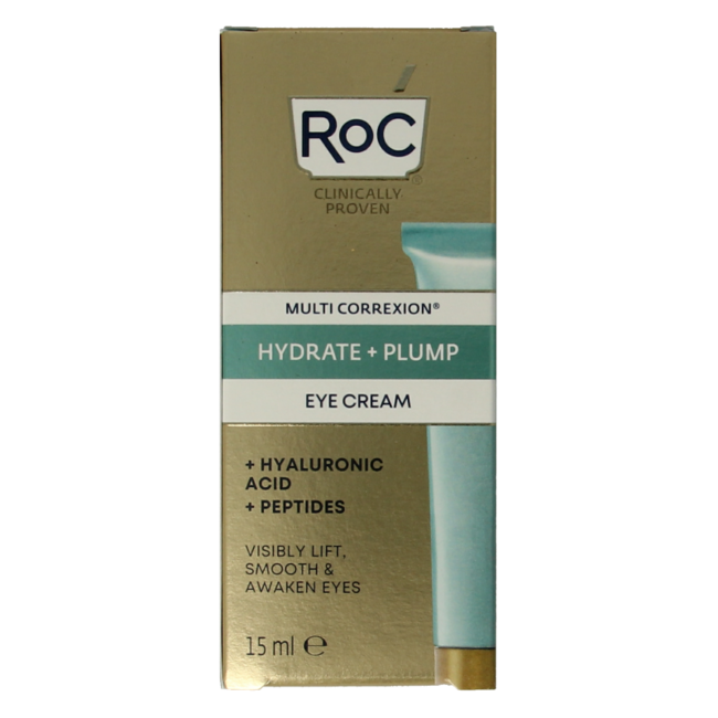 ROC Multi correxion gel crema occhi idrata+rimpolpa 15 Millilitri