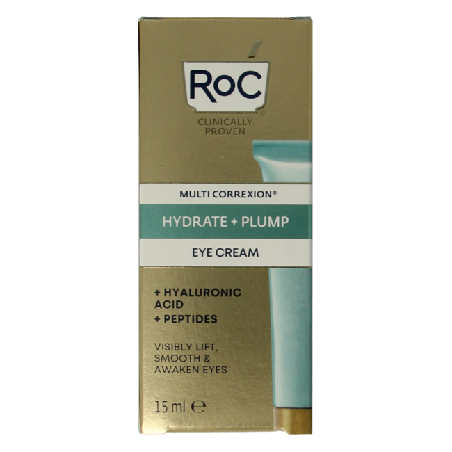ROC Multi correxion hydrate+plump crema gel occhi 15 millilitri