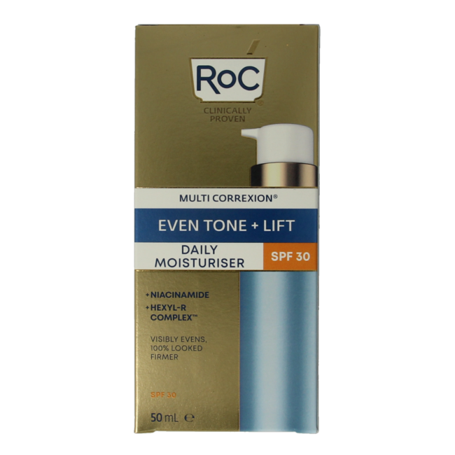 ROC Multi correxion even tone+lift daily moistur SPF30 50 Mililitrów
