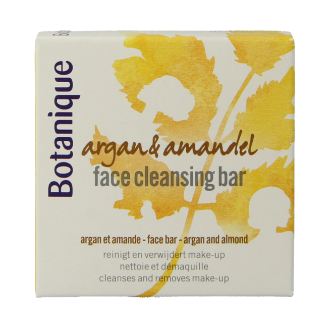 Pain de nettoyage visage Botanique argan & amande 50 g