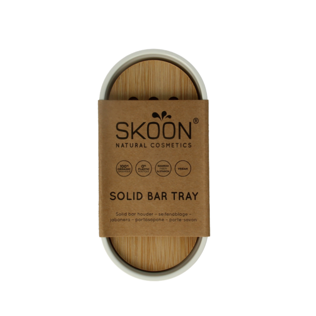 Skoon Porte-soin solide blanc L 1 pièce