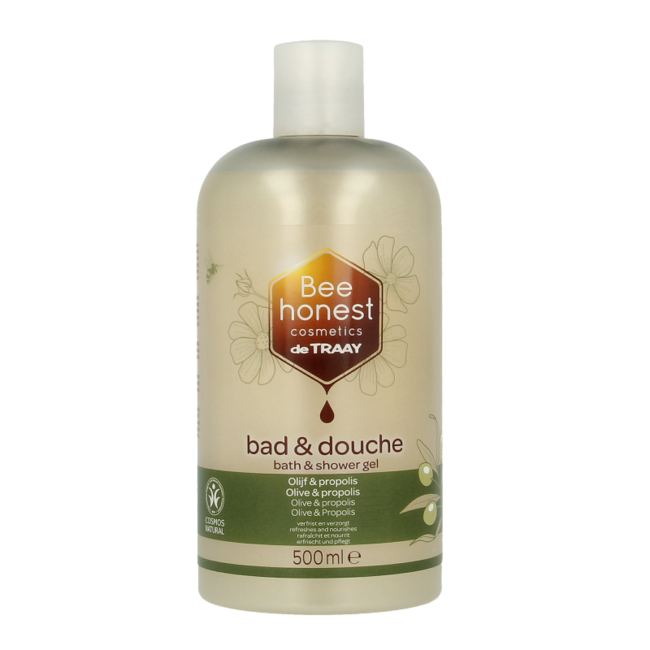 Traay Bee Honest Bad- und Duschgel Olive/Propolis 500 Milliliter