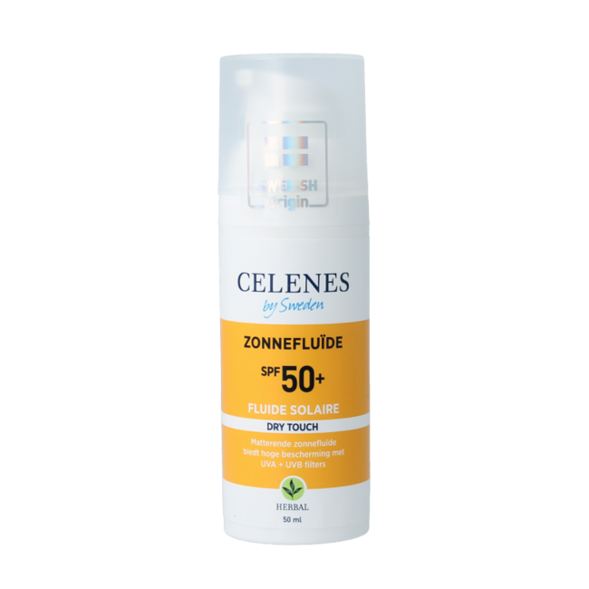 Celenes Herbal fluido solar toque seco SPF50 50 ml