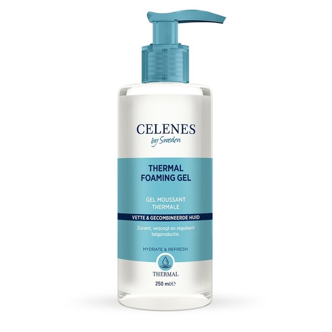 Celenes Thermal foaming gel oily skin 250 Milliliter