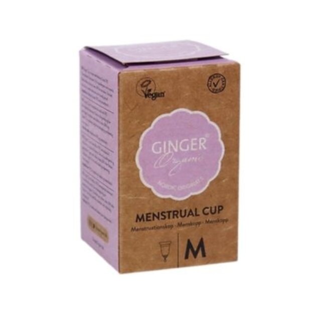 Ginger Organic Menstruationstasse TPE – Größe M 1 Stück