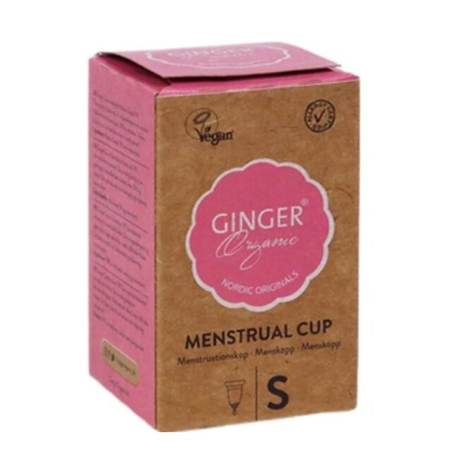 Kubeczek Menstruacyjny Ginger Organic TPE - rozmiar S, 1 sztuka