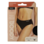 Boody Braguita menstrual de bikini negra flujo moderado/abundante XS 1 unidad