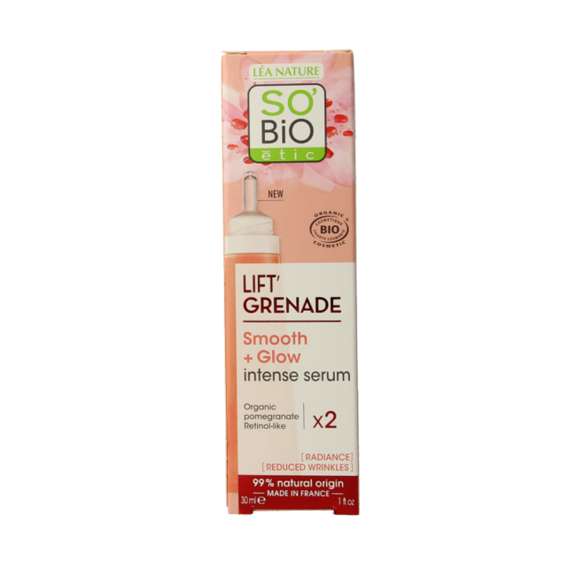 Sérum Lift Grenade de So Bio Etic, 30 ml