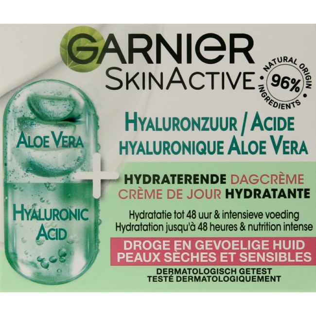 Garnier SkinActive crème de jour acide hyaluronique aloe vera 50 ml