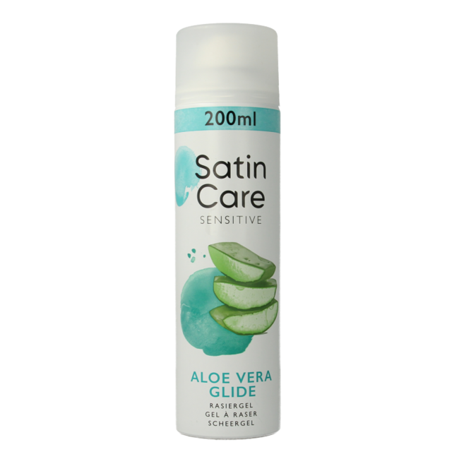 Gillette Satin care scheergel gevoelige huid 200 Milliliter