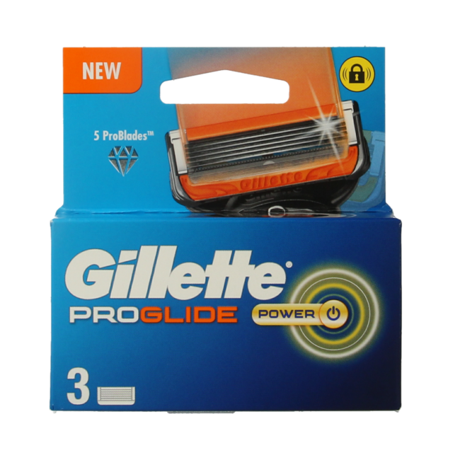 Lames Gillette Fusion Powerglide - 3 pièces